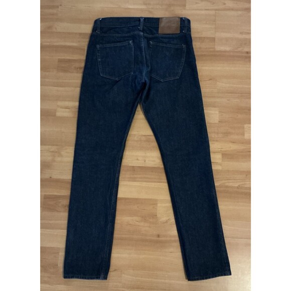 The Unbranded Brand UB401 Tight‎ Fit 14.5oz Indigo Selvedge Jeans Size 32 - Picture 3 of 11